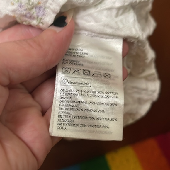 H&M wildflower smocked midi maxi dress - Picture 7 of 10